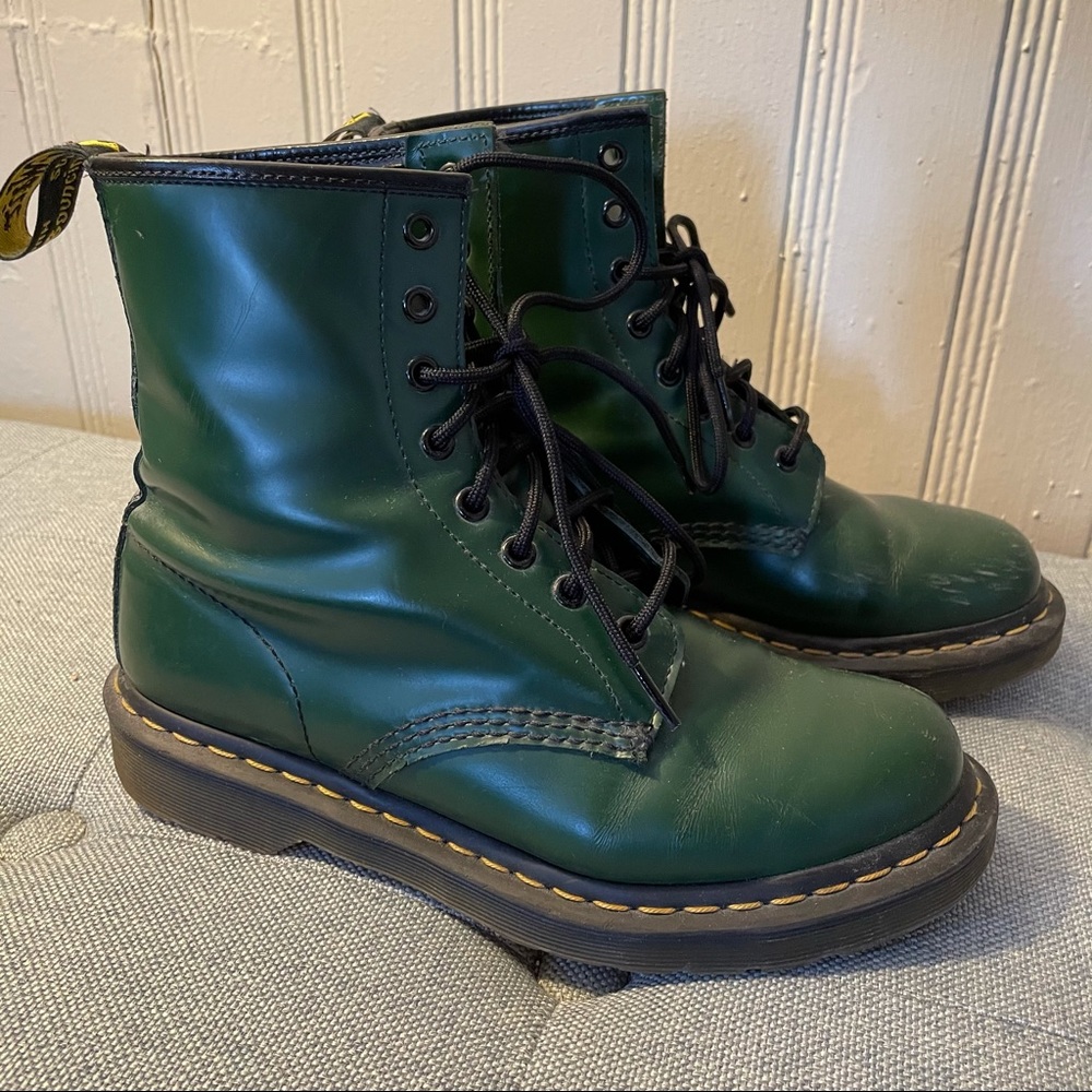 Emerald Green Dr. Martens 1460s